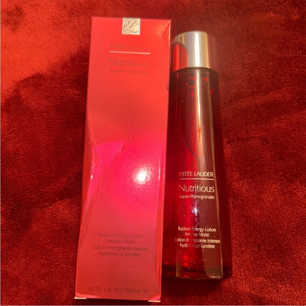 Estee Lauder Nutritious Super-Pomegranate Skincare Toner - Red
